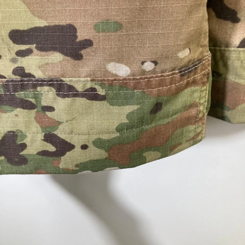 Mens Camo Cargo Cut‎ Off Shorts Green Brown Med Reg Waist 34